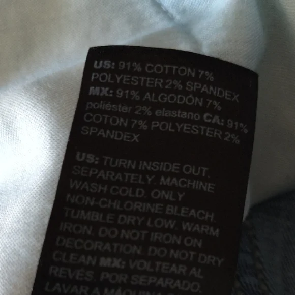 White House Black Market Blue Distressed Ankle Jeans - Picture 9 of 9